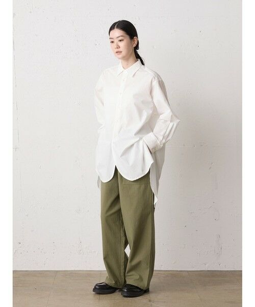 MidiUmi / ミディウミ シャツ・ブラウス | MidiUmi ワイドロングシャツ | 詳細15