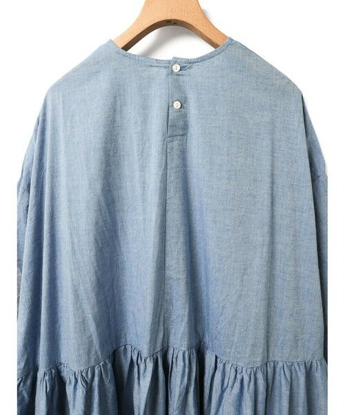 MidiUmi / ミディウミ ロング・マキシ丈ワンピース | MidiUmi シャンブレーギャザーワンピース | 詳細17