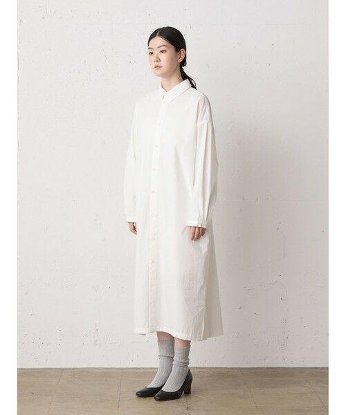 MidiUmi / ミディウミ ロング・マキシ丈ワンピース | MidiUmi ワークシャツワンピース | 詳細3
