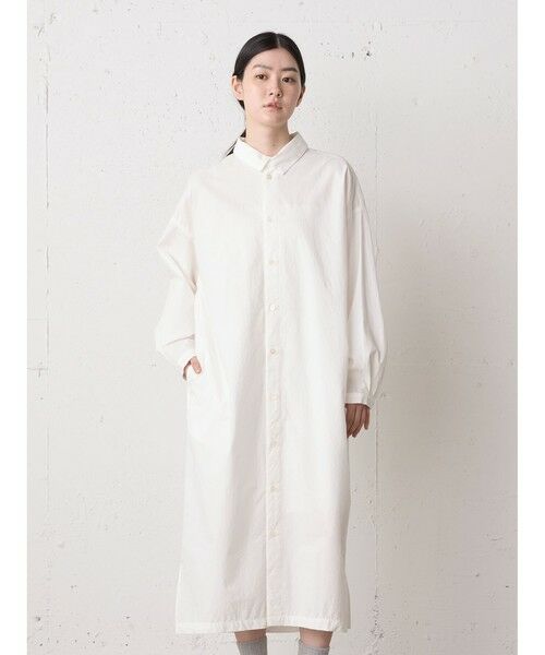 MidiUmi / ミディウミ ロング・マキシ丈ワンピース | MidiUmi ワークシャツワンピース | 詳細6