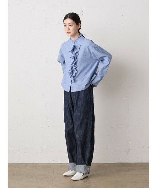 MidiUmi / ミディウミ その他パンツ | MidiUmi ハイウエストセルビッジデニム | 詳細3