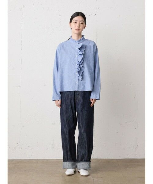 MidiUmi / ミディウミ その他パンツ | MidiUmi ハイウエストセルビッジデニム(ワンウォッシュ(color31))