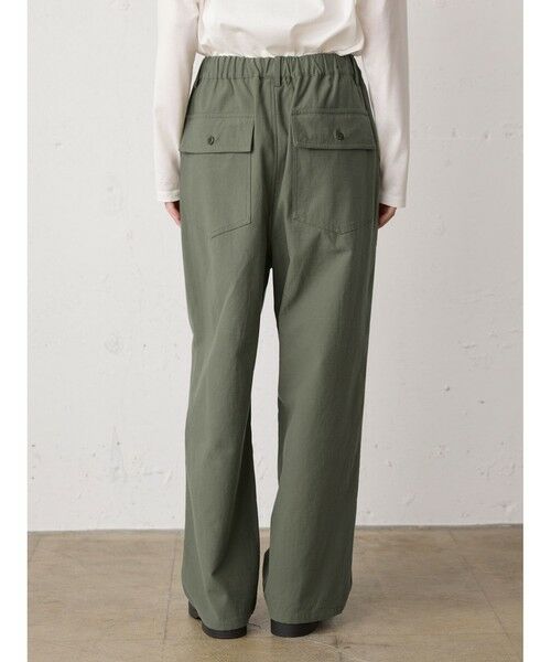 MidiUmi / ミディウミ その他パンツ | MidiUmi バックサテンベイカーパンツ | 詳細9