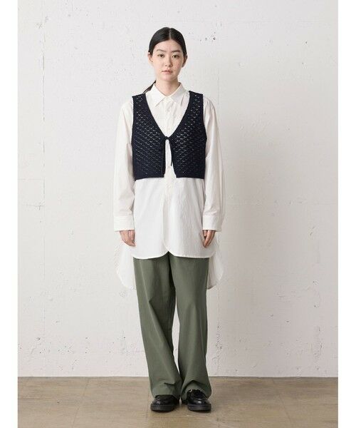 MidiUmi / ミディウミ その他パンツ | MidiUmi バックサテンベイカーパンツ | 詳細11