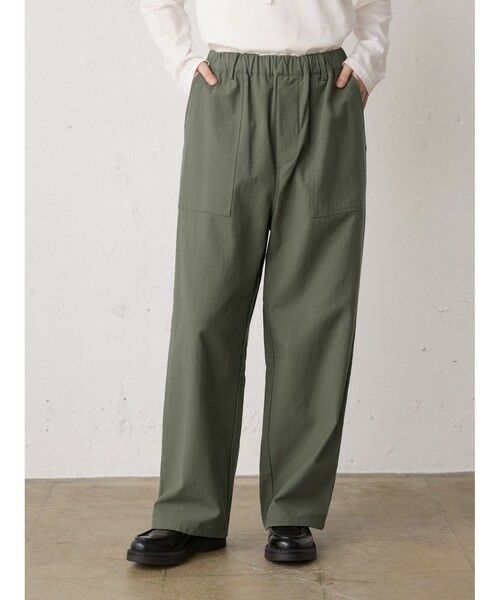 MidiUmi / ミディウミ その他パンツ | MidiUmi バックサテンベイカーパンツ | 詳細6