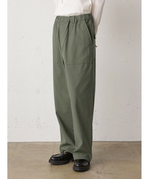 MidiUmi / ミディウミ その他パンツ | MidiUmi バックサテンベイカーパンツ | 詳細7