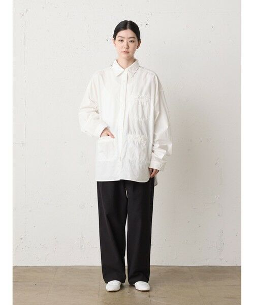 MidiUmi / ミディウミ その他パンツ | MidiUmi バックサテンツータックパンツ | 詳細19