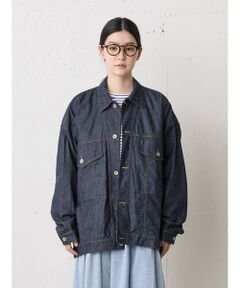 MidiUmi / ミディウミ テーラードジャケット | MidiUmi ワイドデニムジャケット