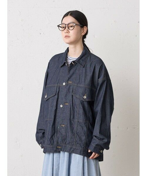 MidiUmi / ミディウミ テーラードジャケット | MidiUmi ワイドデニムジャケット | 詳細13