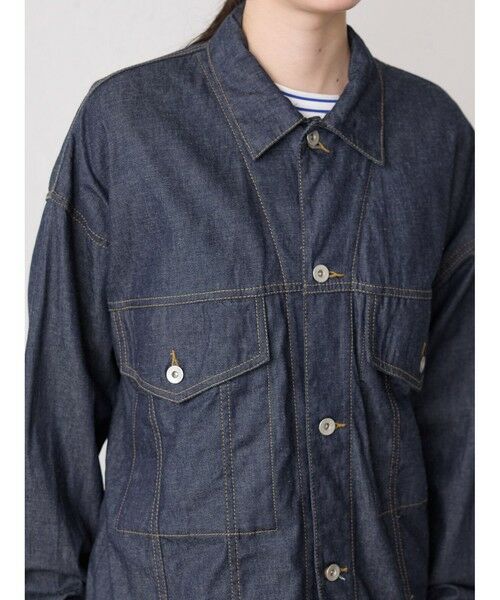 MidiUmi / ミディウミ テーラードジャケット | MidiUmi ワイドデニムジャケット | 詳細16