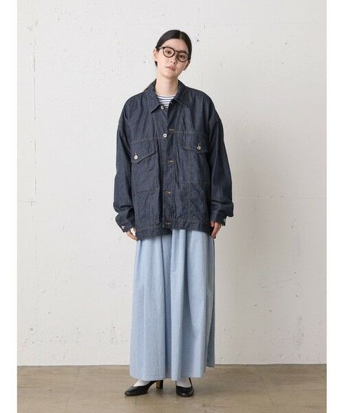 MidiUmi / ミディウミ テーラードジャケット | MidiUmi ワイドデニムジャケット | 詳細17