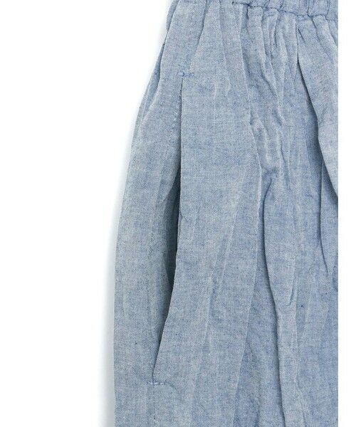 MidiUmi / ミディウミ ミニ・ひざ丈スカート | MidiUmi シャンブレーギャザースカート | 詳細11