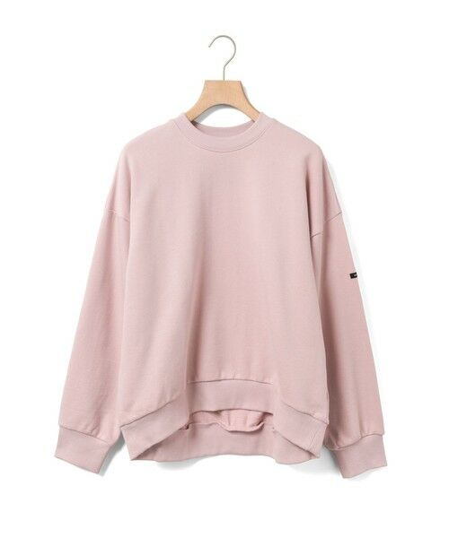 MidiUmi / ミディウミ カットソー | MidiUmi ワイドスウェットプルオーバー（ピンク(color41)）