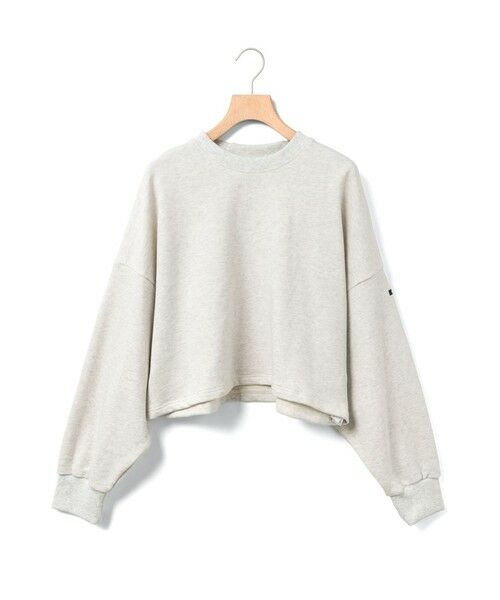 MidiUmi / ミディウミ カットソー | MidiUmi ショートスウェットプルオーバー（オートミール(color13)）