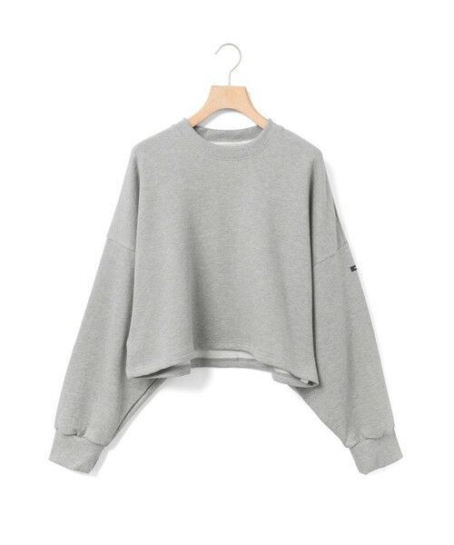 MidiUmi / ミディウミ カットソー | MidiUmi ショートスウェットプルオーバー（グレー(color91)）