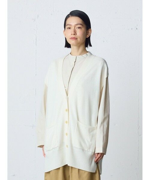 MidiUmi / ミディウミ ベスト | MidiUmi ロングニットベスト | 詳細1