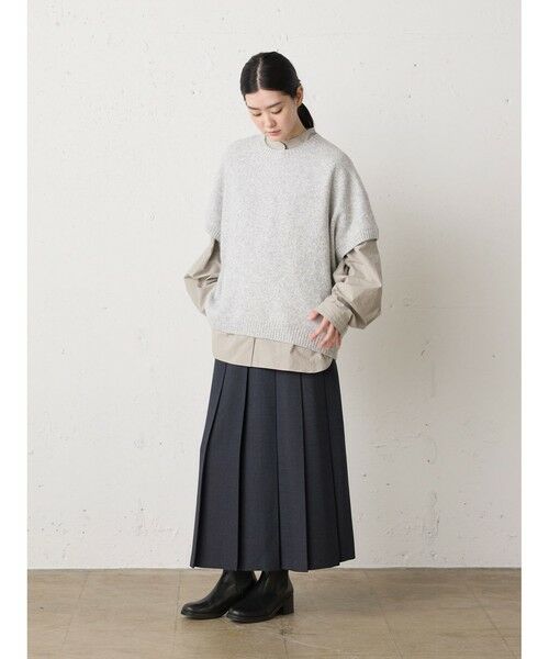 MidiUmi / ミディウミ ミニ・ひざ丈スカート | MidiUmi プリーツスカート | 詳細4