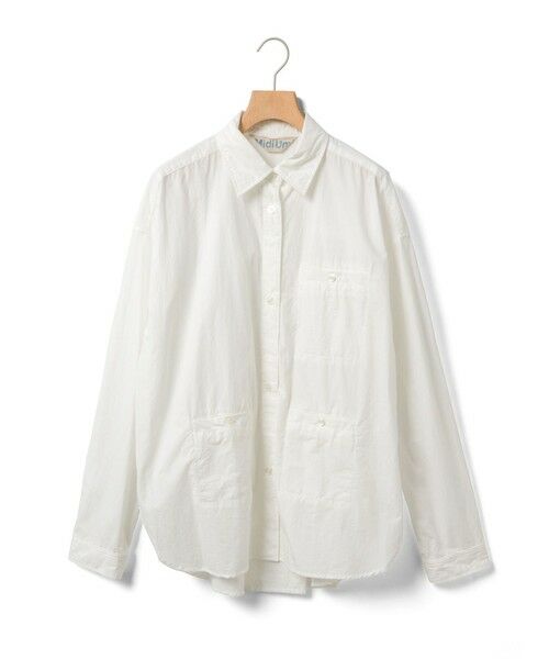MidiUmi / ミディウミ シャツ・ブラウス | MidiUmi スリーポケットシャツ | 詳細10