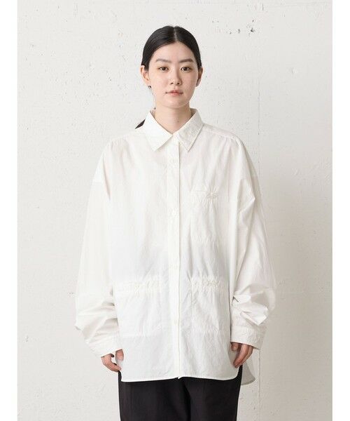MidiUmi / ミディウミ シャツ・ブラウス | MidiUmi スリーポケットシャツ（オフホワイト(color11)）