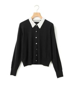 MidiUmi / ミディウミ カーディガン・ボレロ | MidiUmi バイカラーポロカーディガン