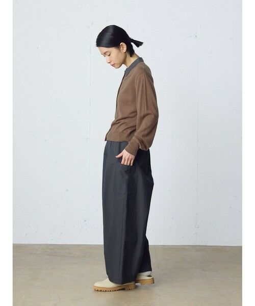 MidiUmi / ミディウミ カーディガン・ボレロ | MidiUmi バイカラーポロカーディガン | 詳細9