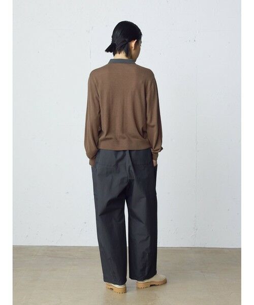 MidiUmi / ミディウミ カーディガン・ボレロ | MidiUmi バイカラーポロカーディガン | 詳細10