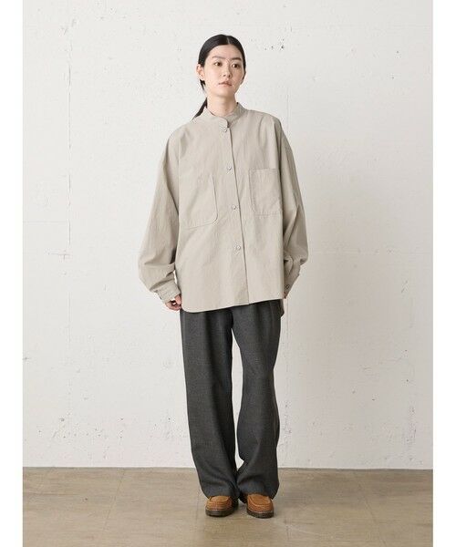 MidiUmi / ミディウミ その他パンツ | MidiUmi ワイドスラックスパンツ（グレー(color91)）