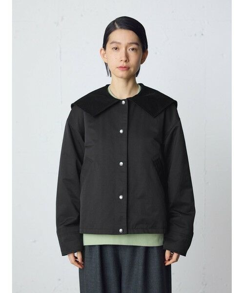 MidiUmi / ミディウミ テーラードジャケット | MidiUmi パッドハンティングジャケット（ブラック(color99)）