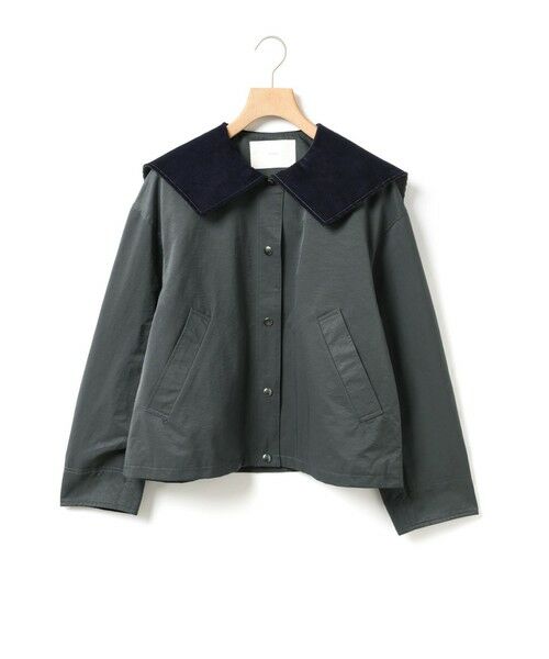 MidiUmi / ミディウミ テーラードジャケット | MidiUmi パッドハンティングジャケット（チャコールグレー(color92)）