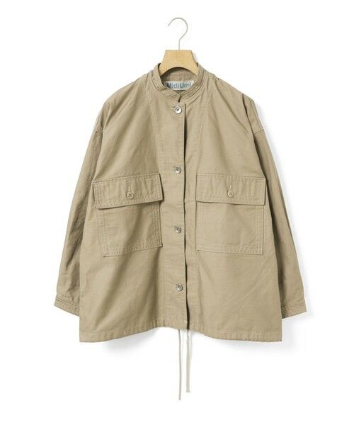 MidiUmi / ミディウミ テーラードジャケット | MidiUmi ユーティリティカバーオール（ベージュ(color20)）