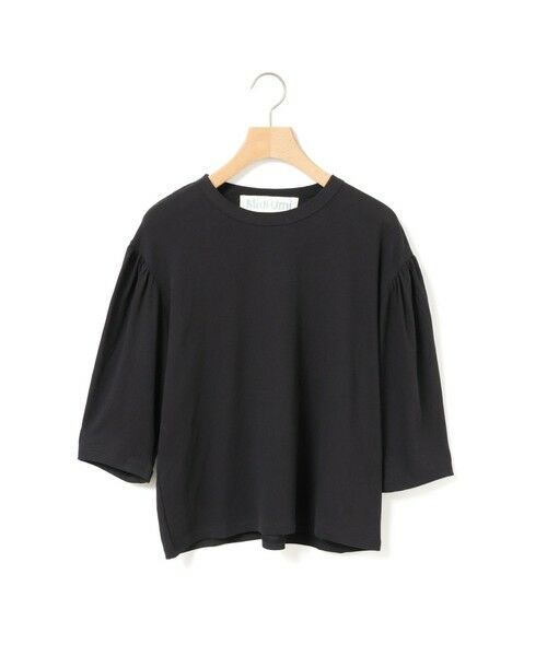 MidiUmi / ミディウミ カットソー | MidiUmi ボリュームスリーブプルオーバー（ブラック(color99)）