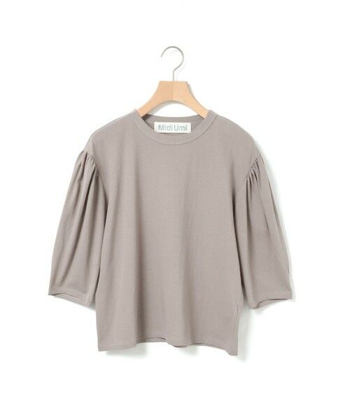 MidiUmi / ミディウミ カットソー | MidiUmi ボリュームスリーブプルオーバー（ベージュ(color20)）