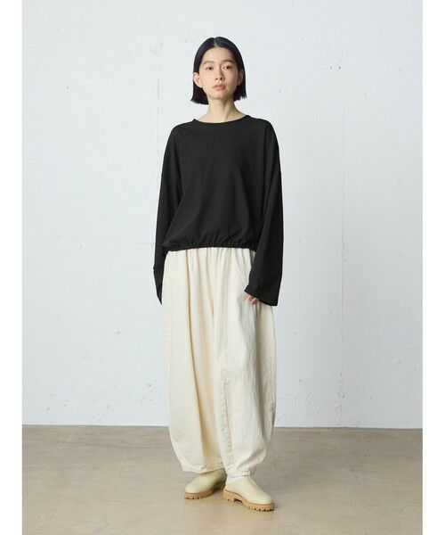 MidiUmi / ミディウミ カットソー | MidiUmi ドローストリングプルオーバー | 詳細9