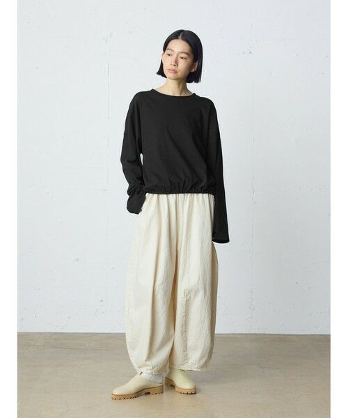 MidiUmi / ミディウミ カットソー | MidiUmi ドローストリングプルオーバー | 詳細10