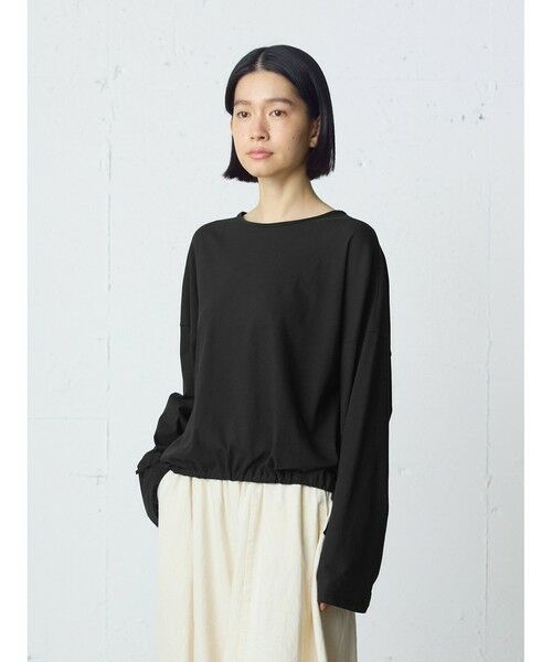MidiUmi / ミディウミ カットソー | MidiUmi ドローストリングプルオーバー | 詳細5