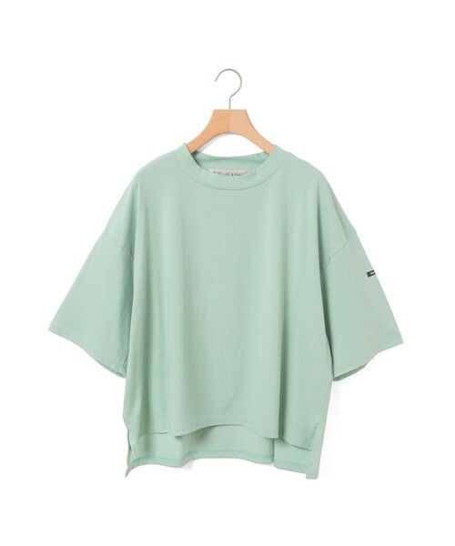 MidiUmi / ミディウミ カットソー | MidiUmi モックネックワイドプルオーバー（ミント(color22)）