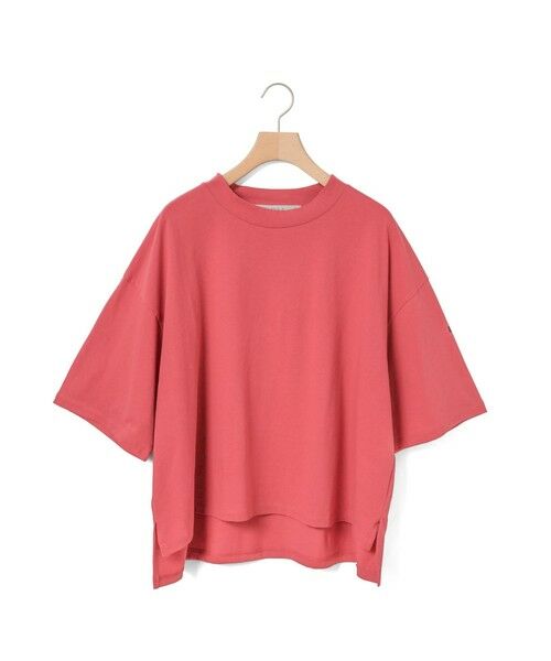 MidiUmi / ミディウミ カットソー | MidiUmi モックネックワイドプルオーバー（ピンク(color41)）