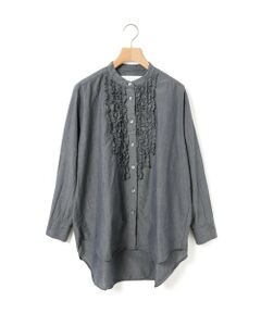 MidiUmi / ミディウミ シャツ・ブラウス | MidiUmi フロントフリルシャツ