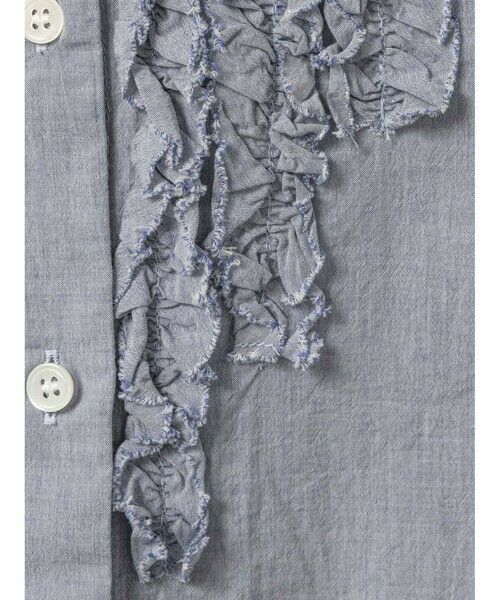 MidiUmi / ミディウミ シャツ・ブラウス | MidiUmi フロントフリルシャツ | 詳細1