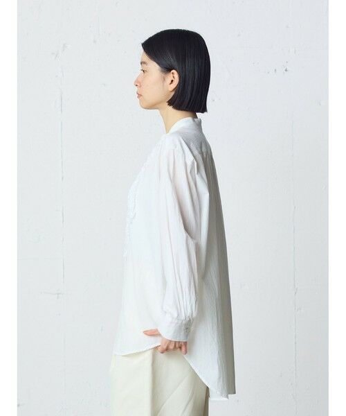 MidiUmi / ミディウミ シャツ・ブラウス | MidiUmi フロントフリルシャツ | 詳細5