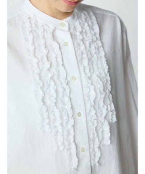 MidiUmi / ミディウミ シャツ・ブラウス | MidiUmi フロントフリルシャツ | 詳細7