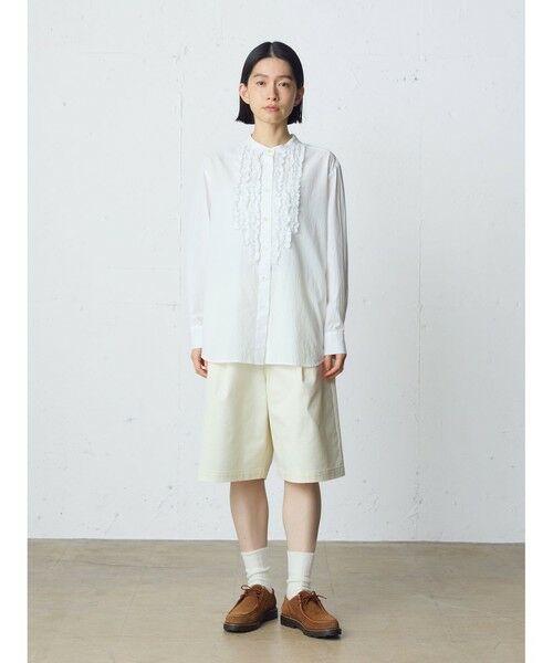 MidiUmi / ミディウミ シャツ・ブラウス | MidiUmi フロントフリルシャツ | 詳細8