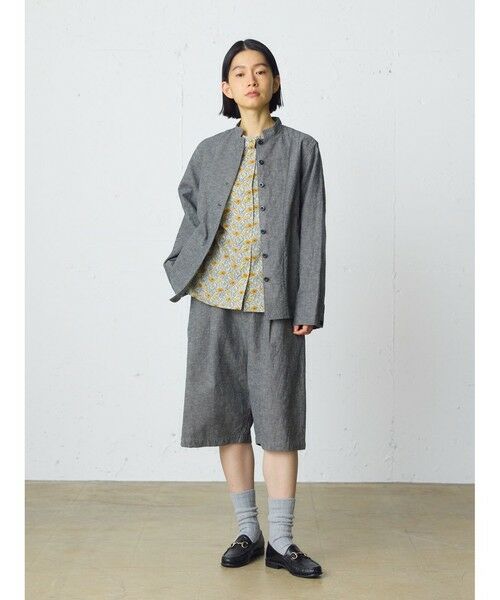 MidiUmi / ミディウミ シャツ・ブラウス | MidiUmi リバティプリントシャツ | 詳細11