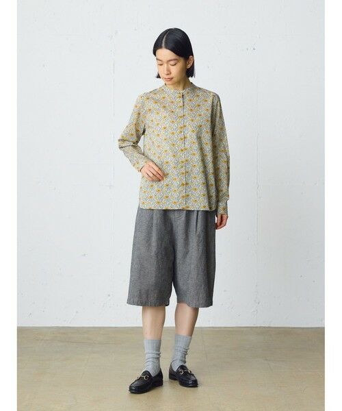 MidiUmi / ミディウミ シャツ・ブラウス | MidiUmi リバティプリントシャツ | 詳細8