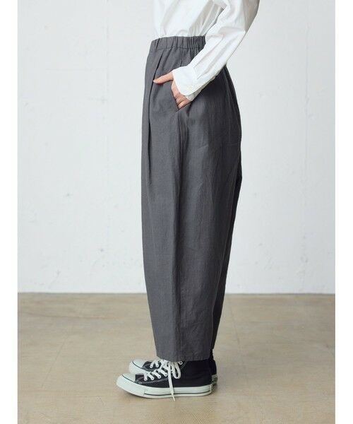 MidiUmi / ミディウミ その他パンツ | MidiUmi C/Lワイドイージーテーパードパンツ | 詳細10
