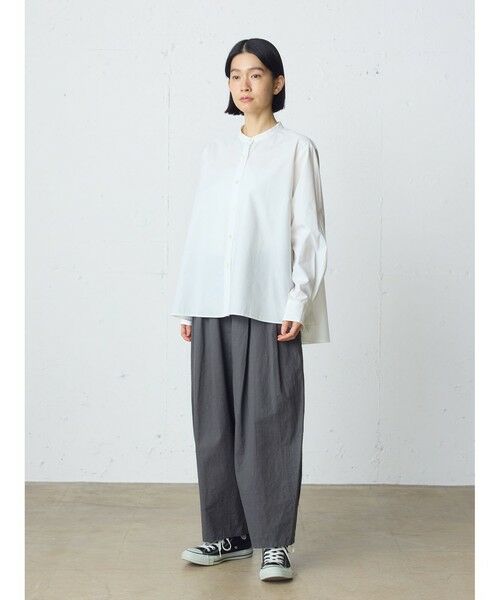 MidiUmi / ミディウミ その他パンツ | MidiUmi C/Lワイドイージーテーパードパンツ | 詳細5