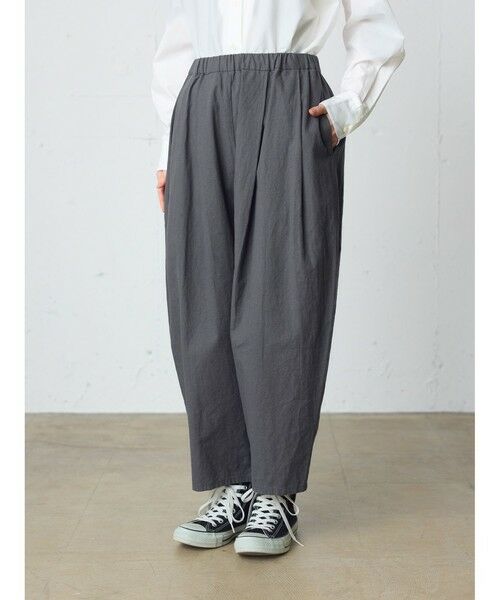 MidiUmi / ミディウミ その他パンツ | MidiUmi C/Lワイドイージーテーパードパンツ | 詳細9