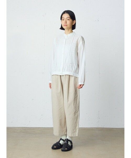 MidiUmi / ミディウミ その他パンツ | MidiUmi C/Lワイドイージーパンツ | 詳細3
