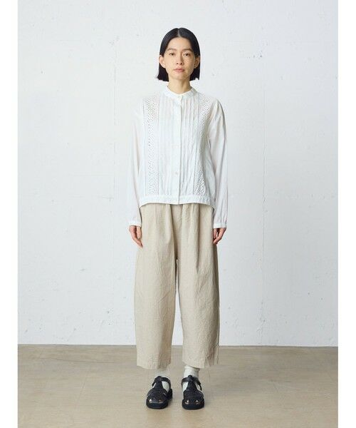MidiUmi / ミディウミ その他パンツ | MidiUmi C/Lワイドイージーパンツ（キナリ(color13)）