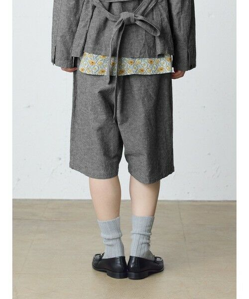 MidiUmi / ミディウミ その他パンツ | MidiUmi C/Lタックショートパンツ | 詳細10